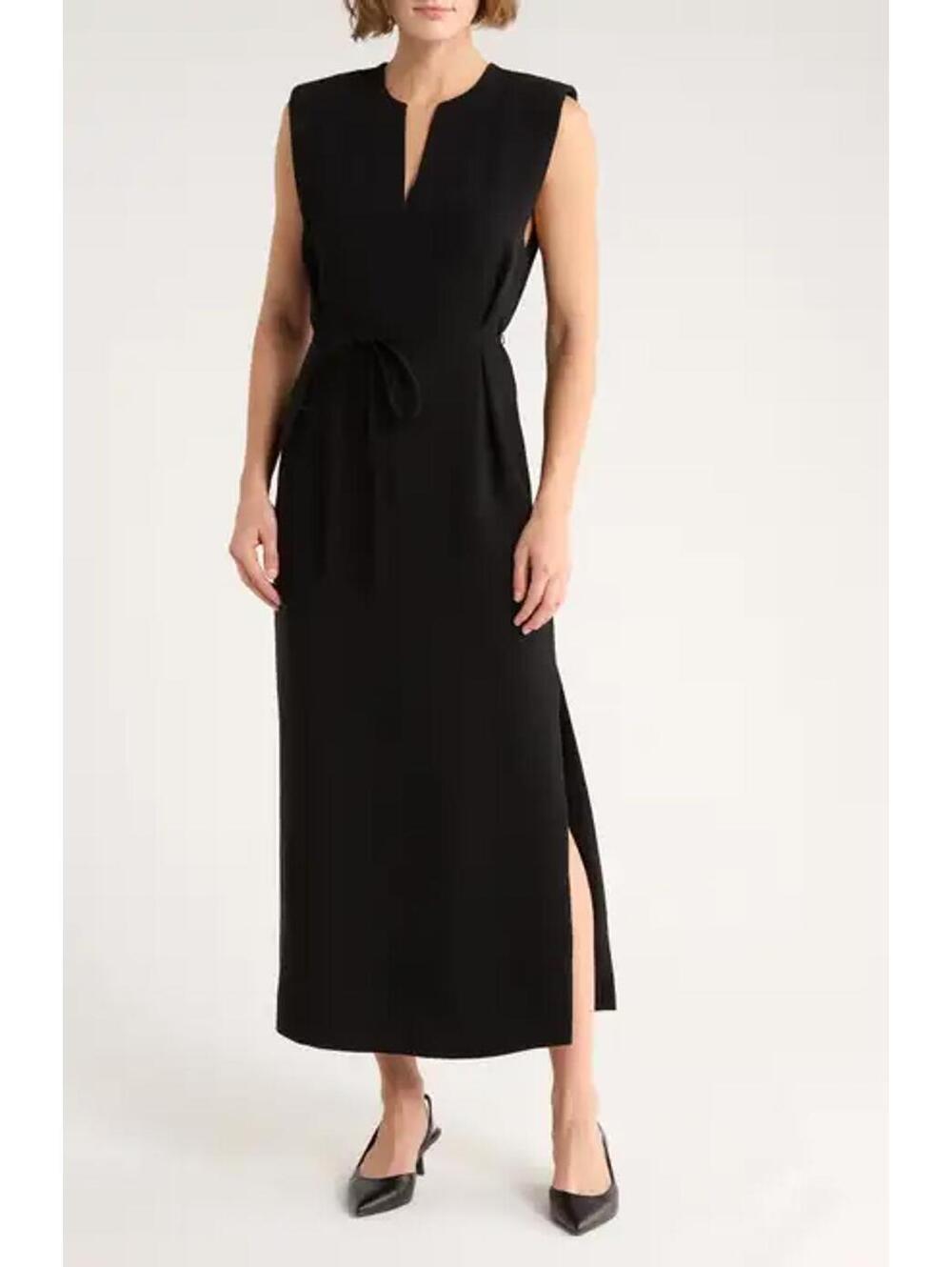 NWT! rag & bone Moira Sleeveless Maxi Dress Black Size 10